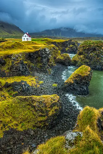 This Iceland coastline image is a link to a larger version.
